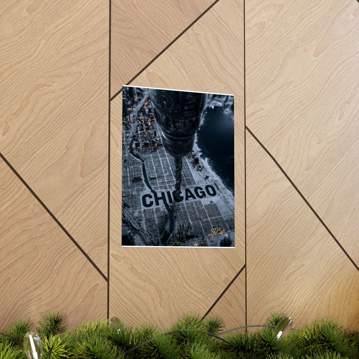 Chicago Drill — Vertical Hip Hop Art Print