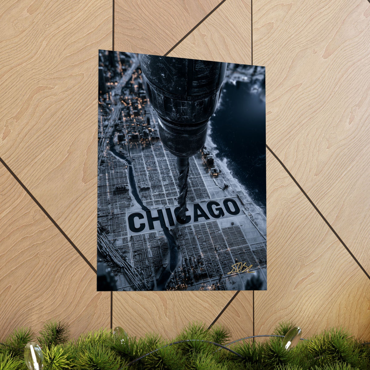 Chicago Drill — Vertical Hip Hop Art Print
