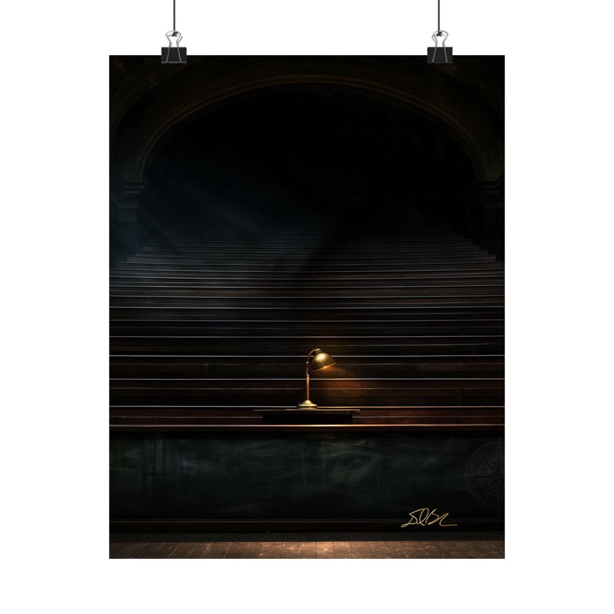 Lecture Hall — Academia Wall Art