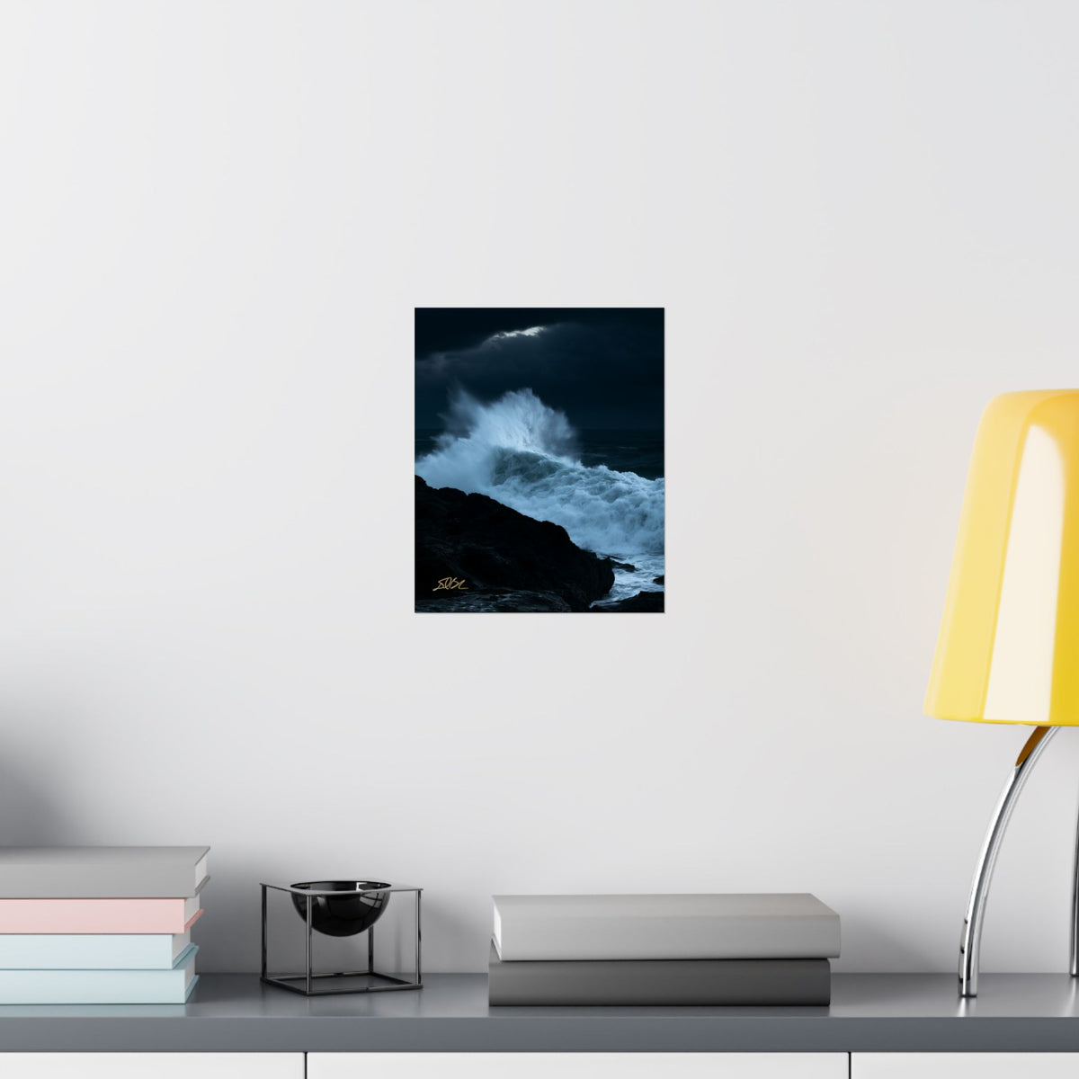 The Break — Ocean Wave Coastal Art Print