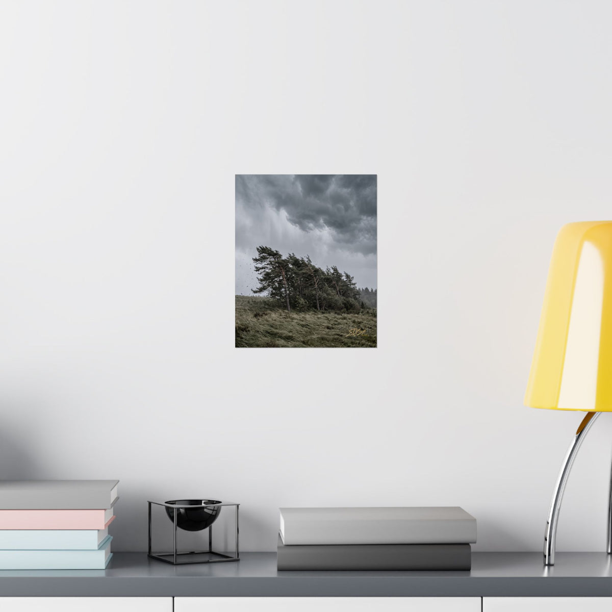 The Bend — Moody Landscape Wall Art