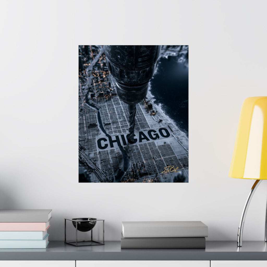 Chicago Drill — Vertical Hip Hop Art Print