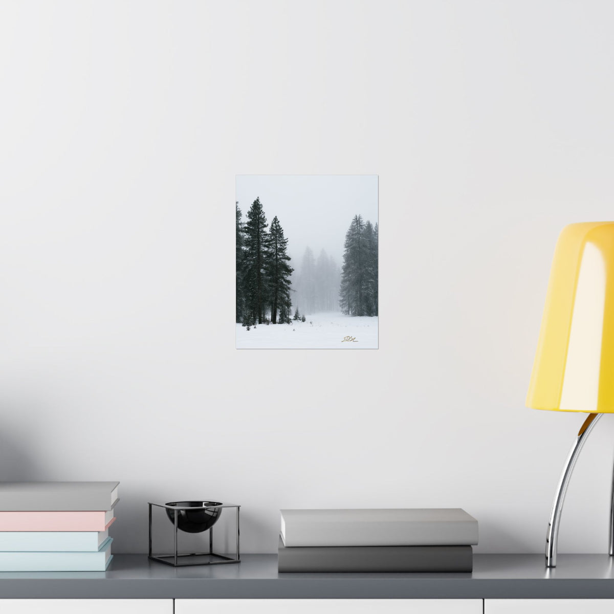 Winter's Veil — Landscape Wall Art