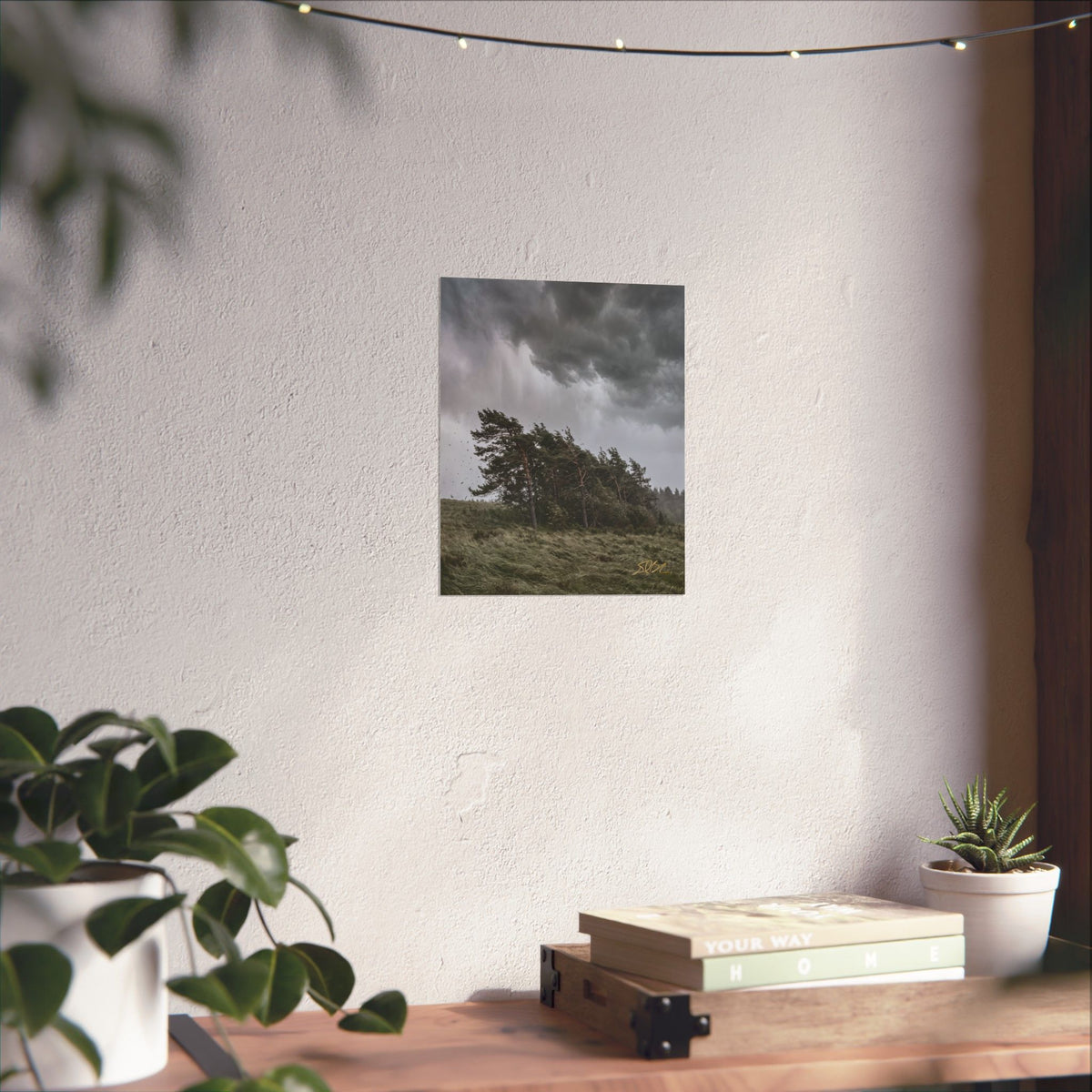 The Bend — Moody Landscape Wall Art