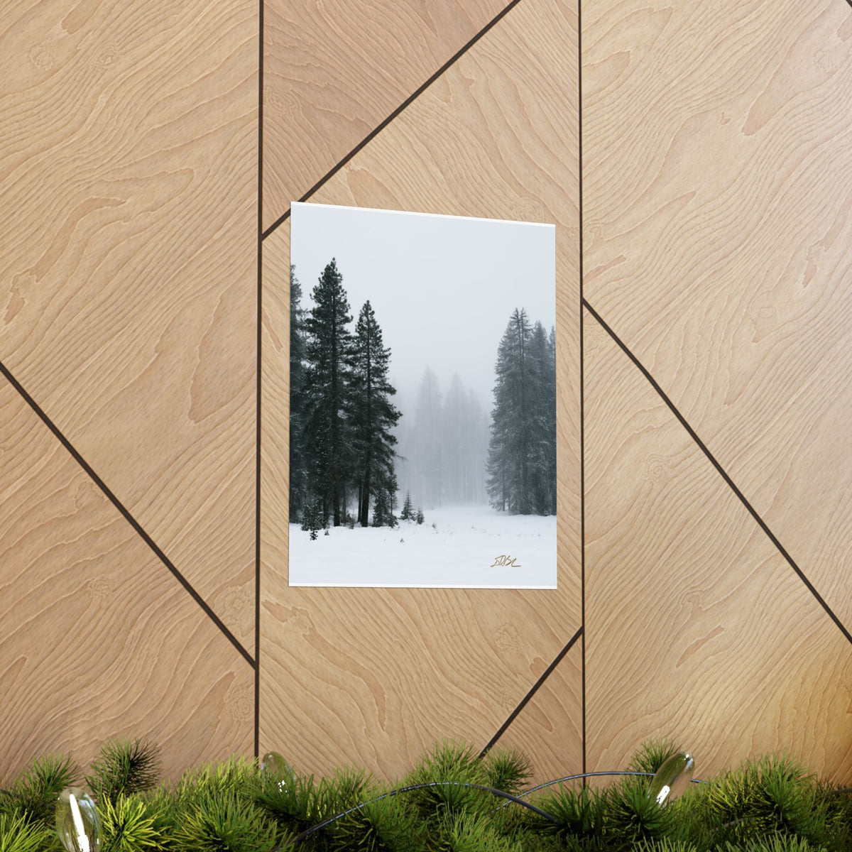 Winter's Veil — Landscape Wall Art
