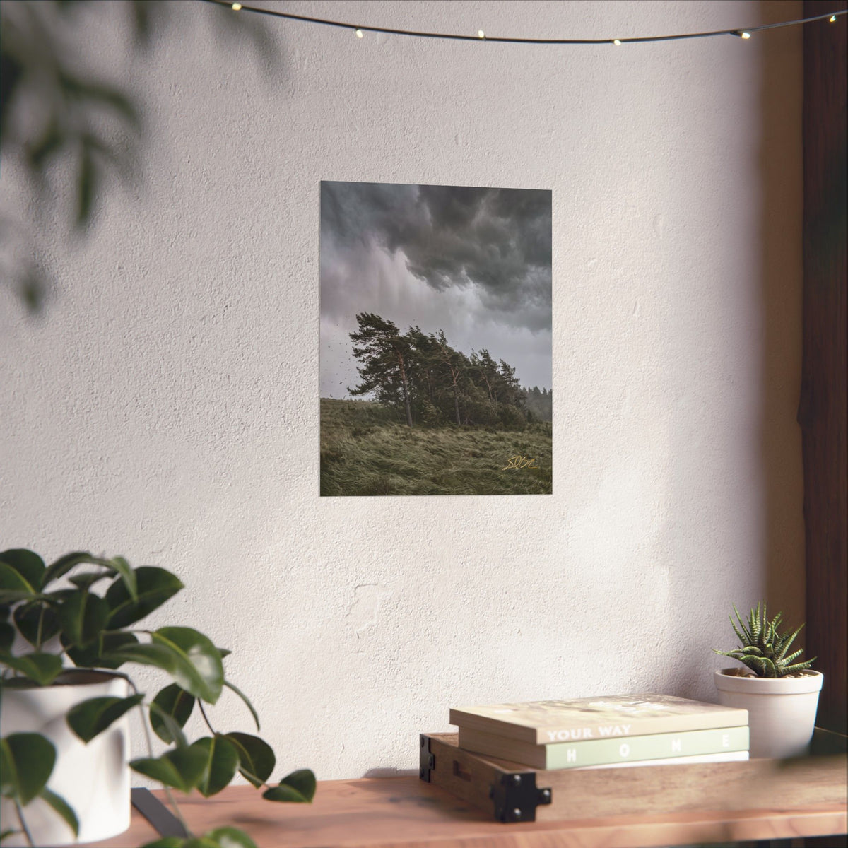 The Bend — Moody Landscape Wall Art