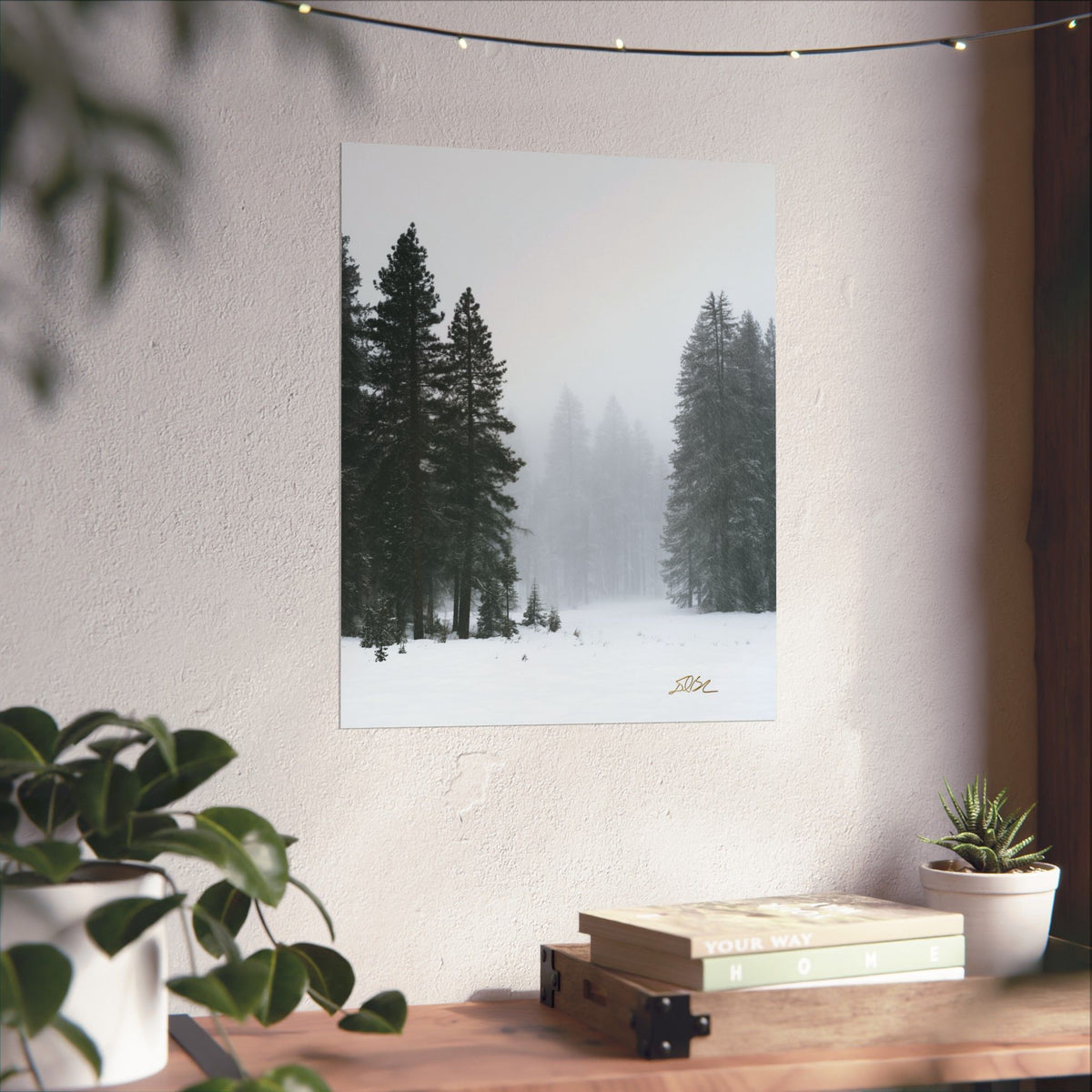 Winter's Veil — Landscape Wall Art