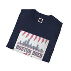 Boston Bred T‑Shirt – "Boston Bred Not Mass Produced" Skyline Tee