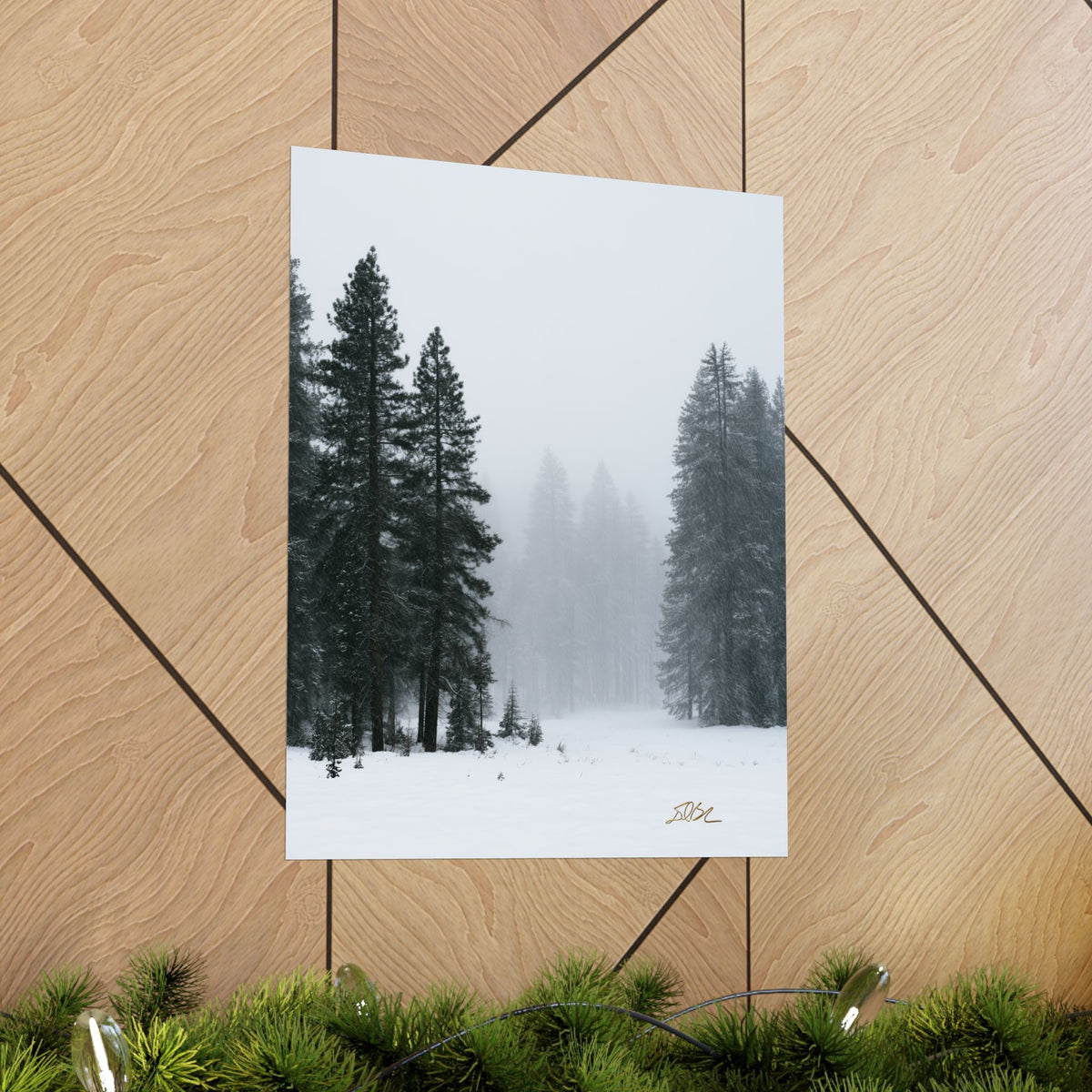 Winter's Veil — Landscape Wall Art