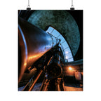 Vintage Observatory Telescope Matte Poster — Astronomy Wall Art