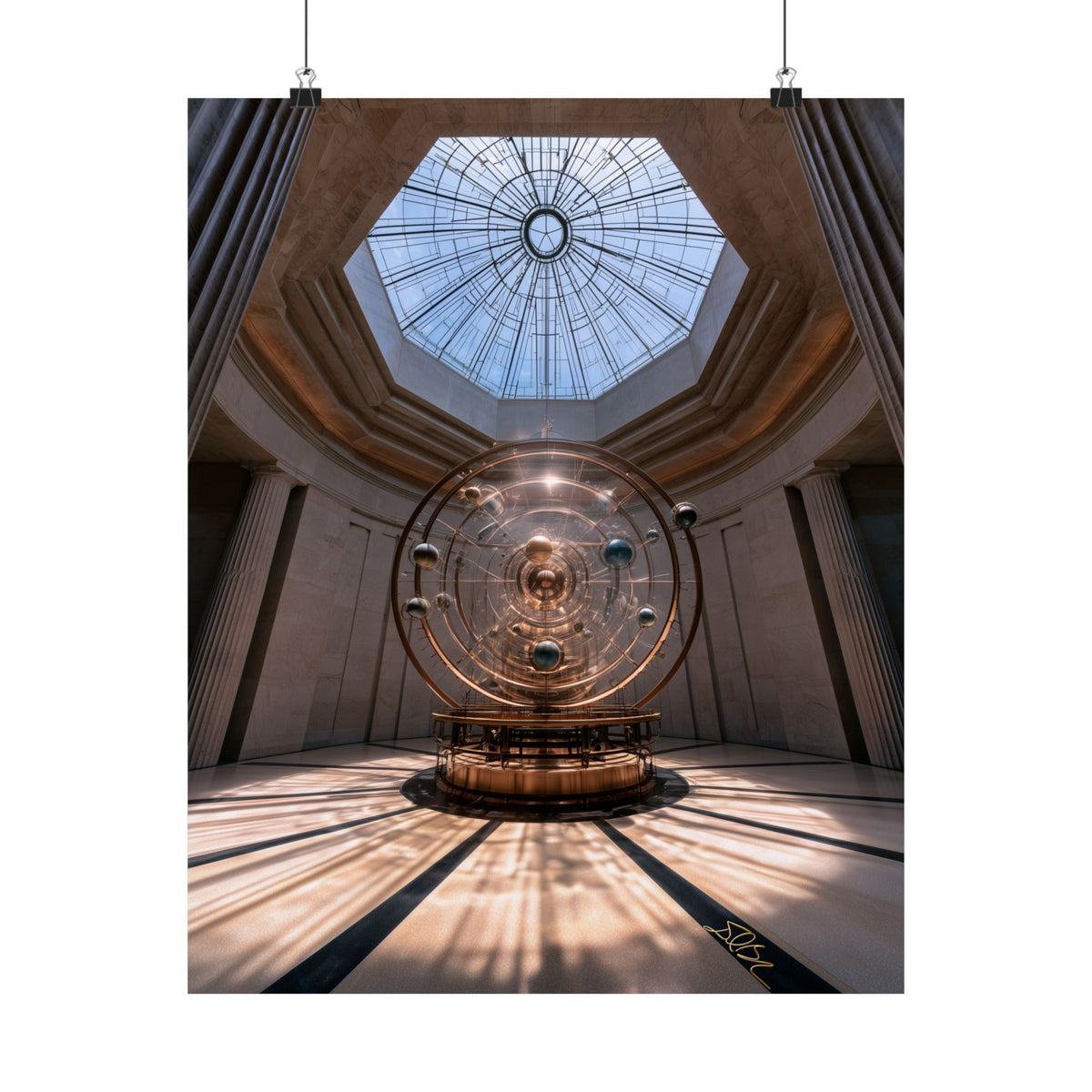 Orrery Rotunda - Celestial Wall Decor