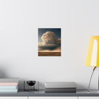 The Charge — Dramatic Cumulus Landscape Vertical Wall Art