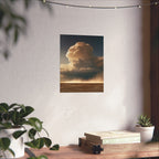 The Charge — Dramatic Cumulus Landscape Vertical Wall Art