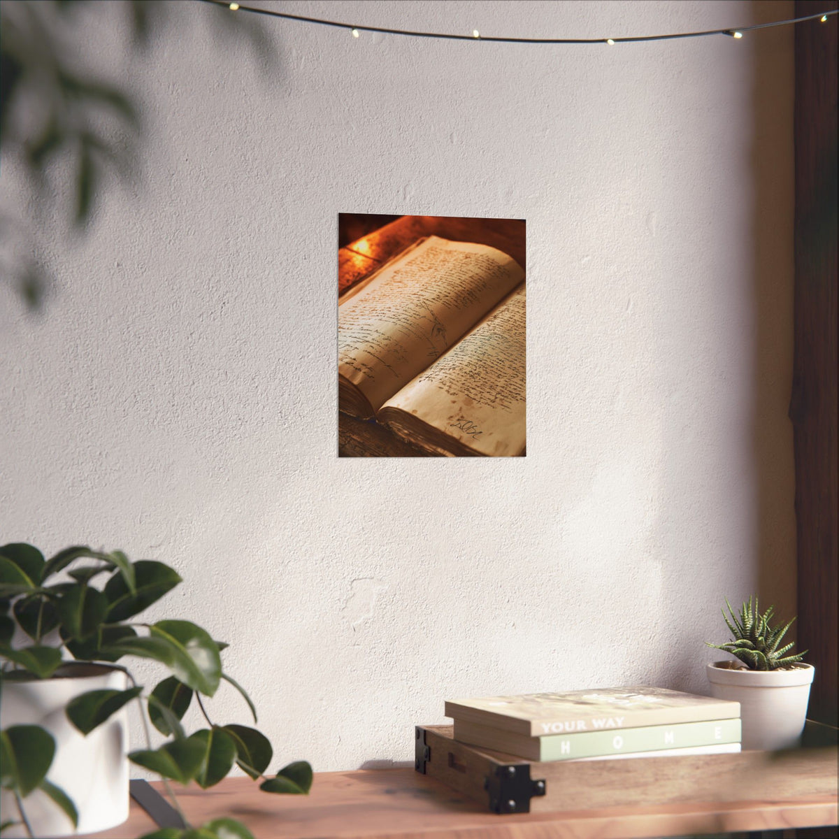 Handwritten History - Matte Poster – Antique Journal Wall Art