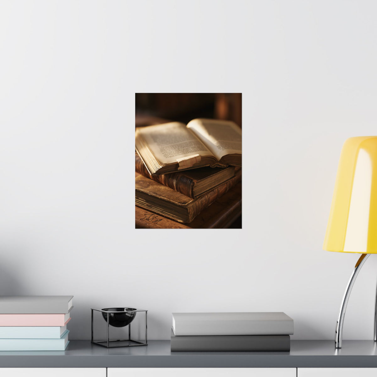 Collected Wisdom Poster — Matte Vertical Literary Wall Art
