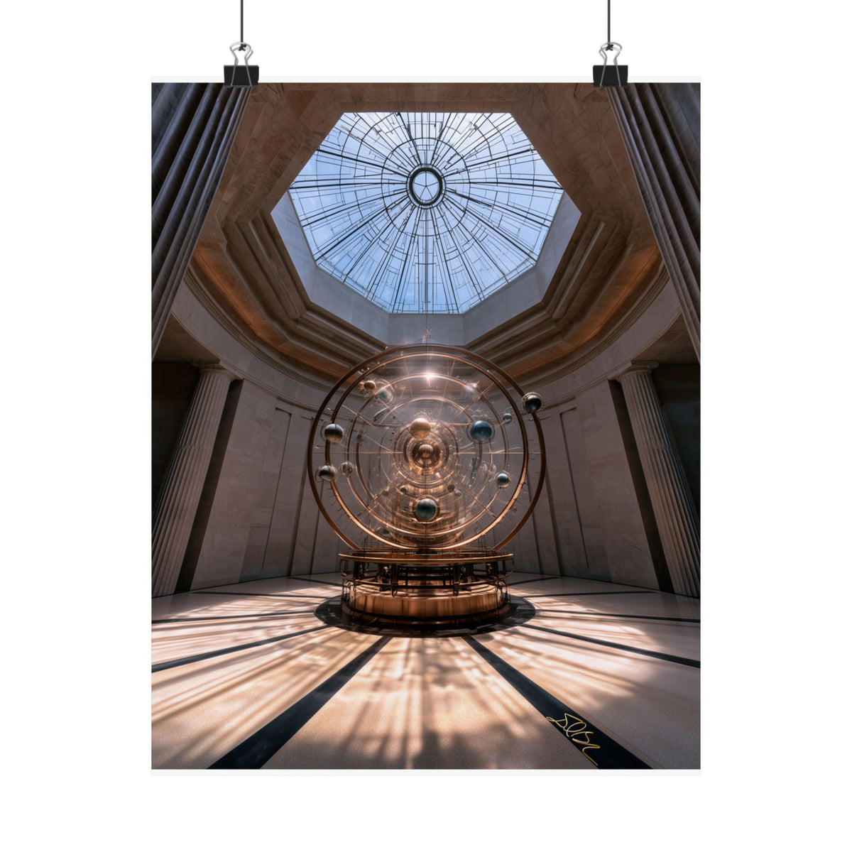 Orrery Rotunda - Celestial Wall Decor