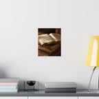 Collected Wisdom Poster — Matte Vertical Literary Wall Art
