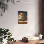 The Charge — Dramatic Cumulus Landscape Vertical Wall Art