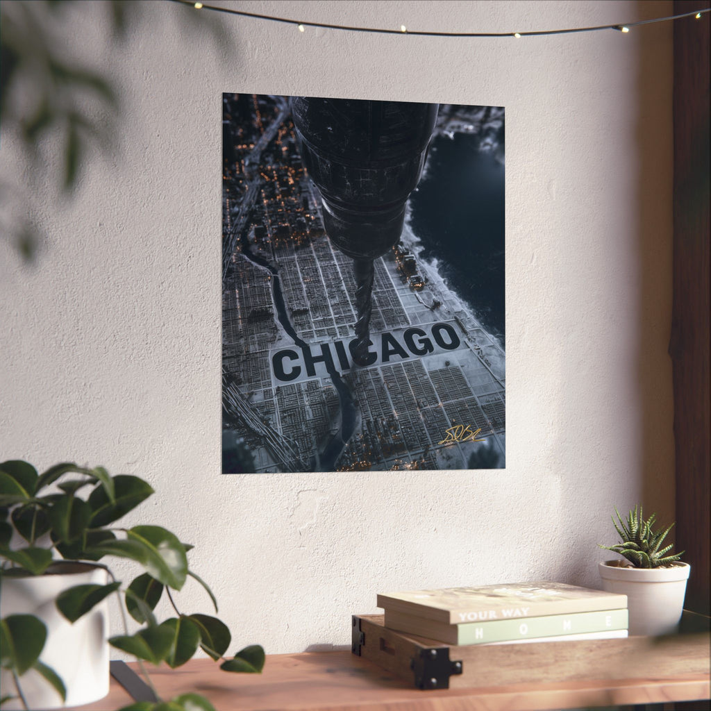Chicago Drill — Vertical Hip Hop Art Print