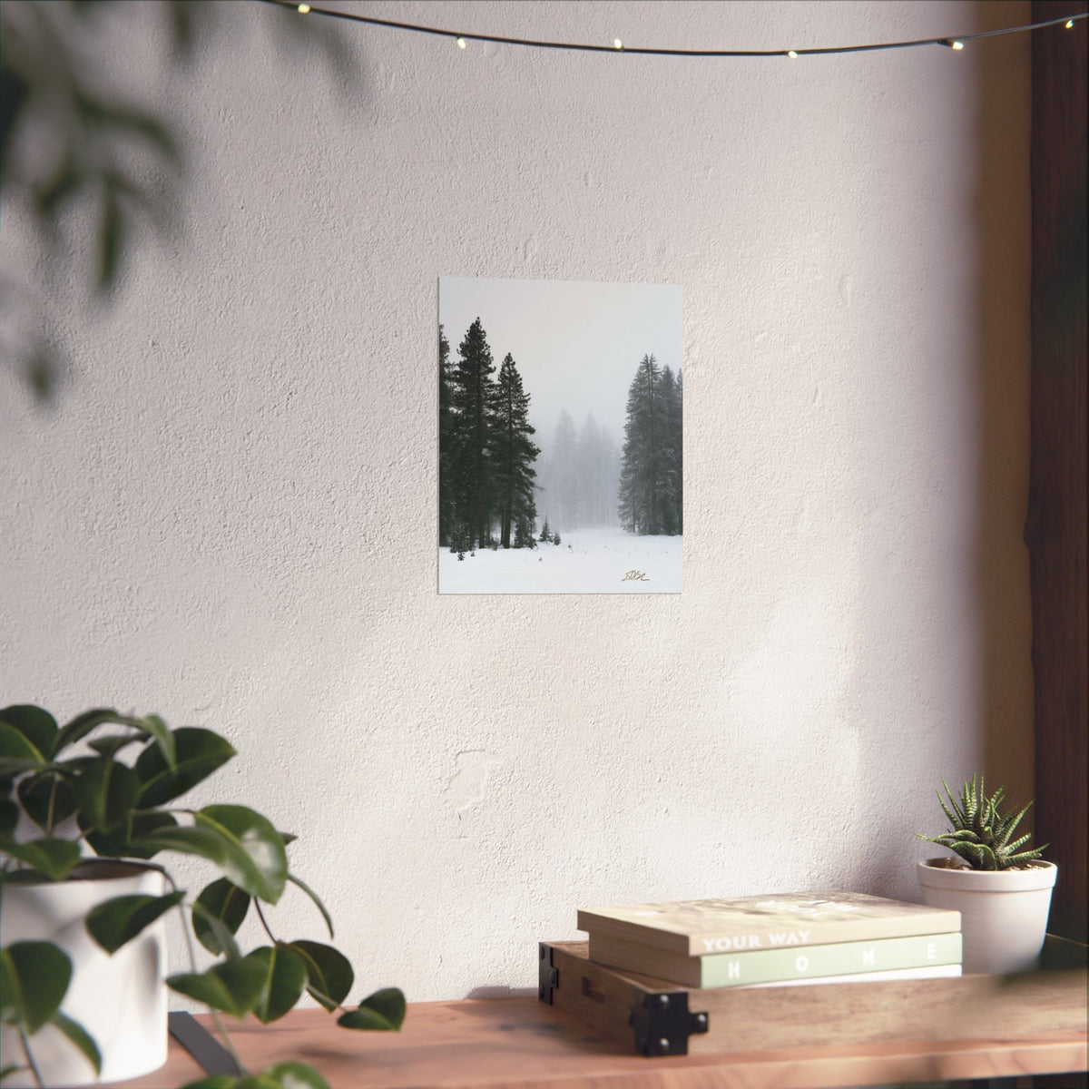 Winter's Veil — Landscape Wall Art